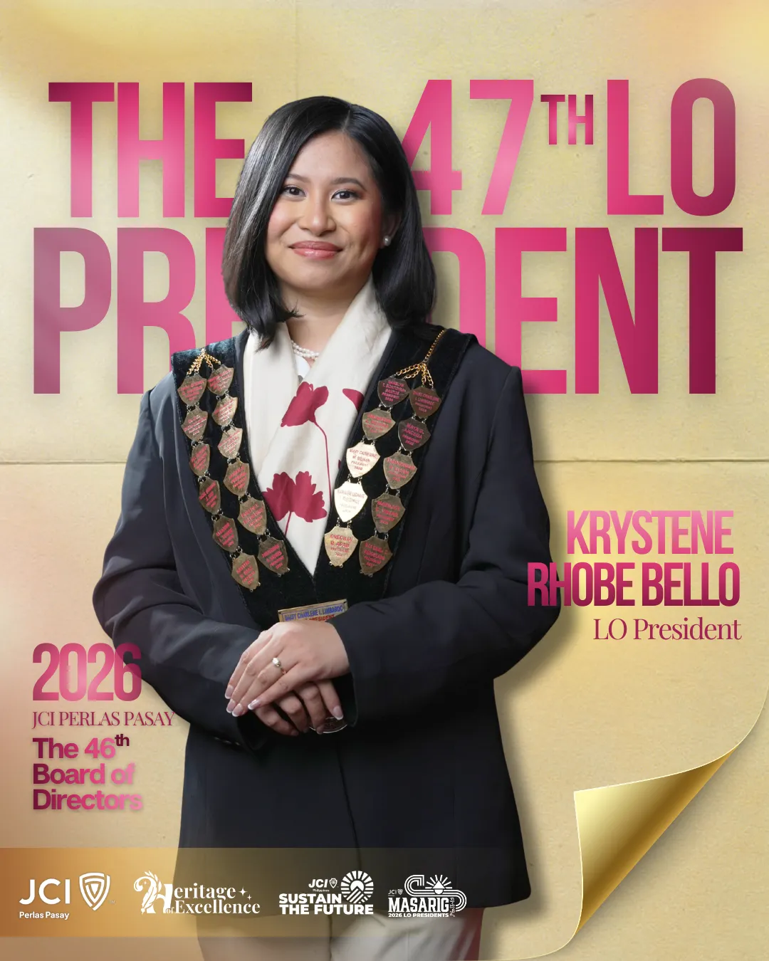 Krystene Rhobe Bello, 2026 LO President