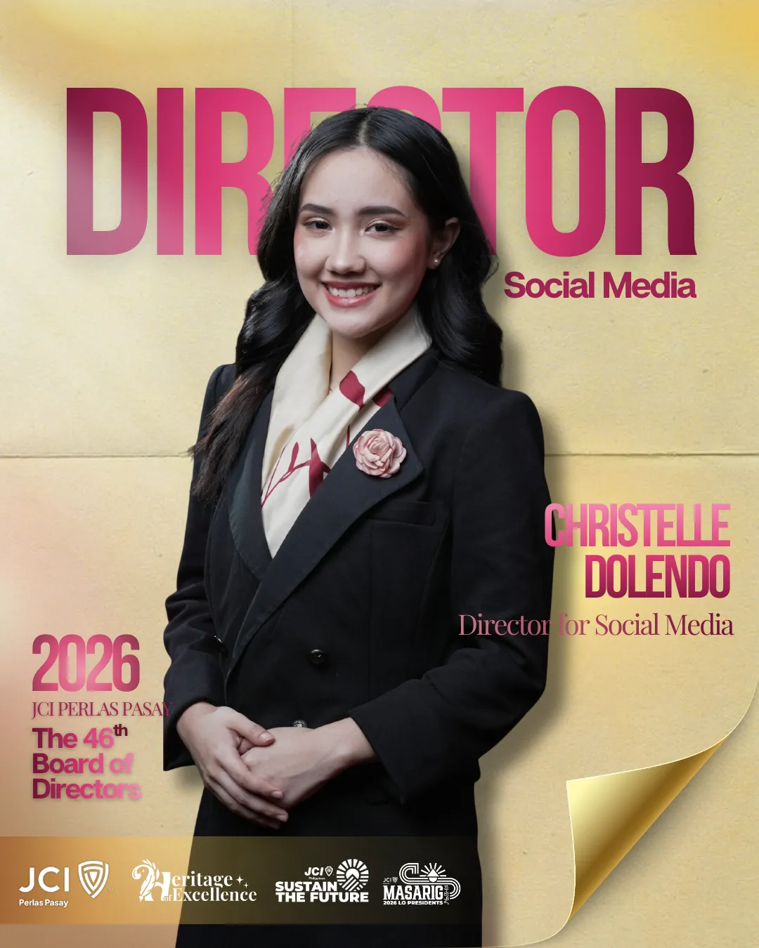 Christelle Dolendo, Director for Social Media
