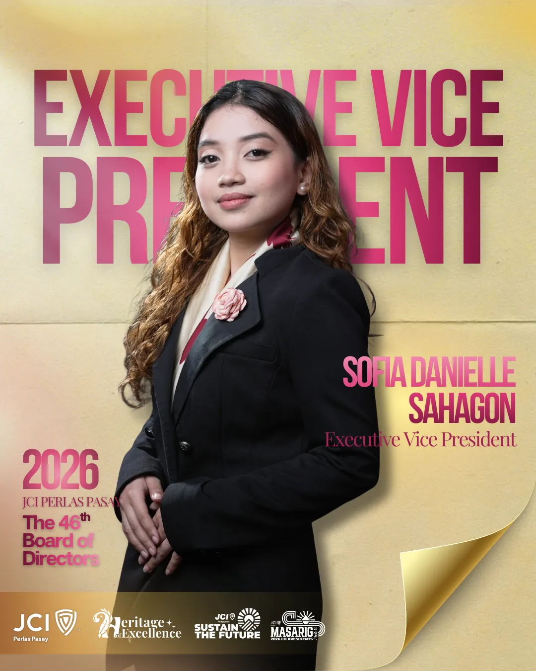 Sofia Danielle Sahagon, Executive Vice President