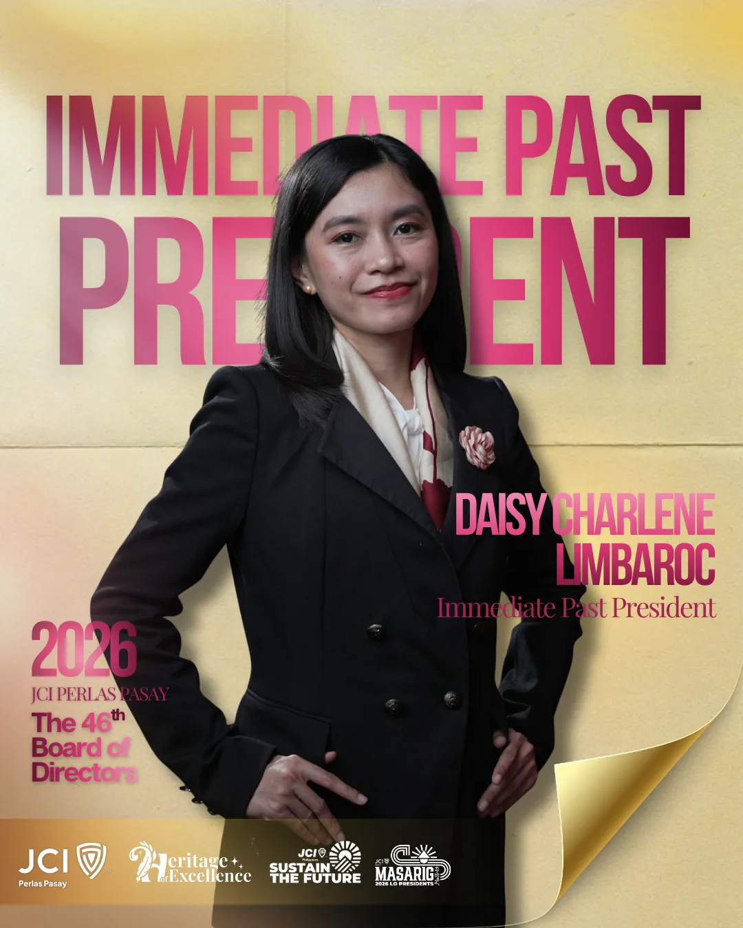 Daisy Charlene Limbaroc, Immediate Past President