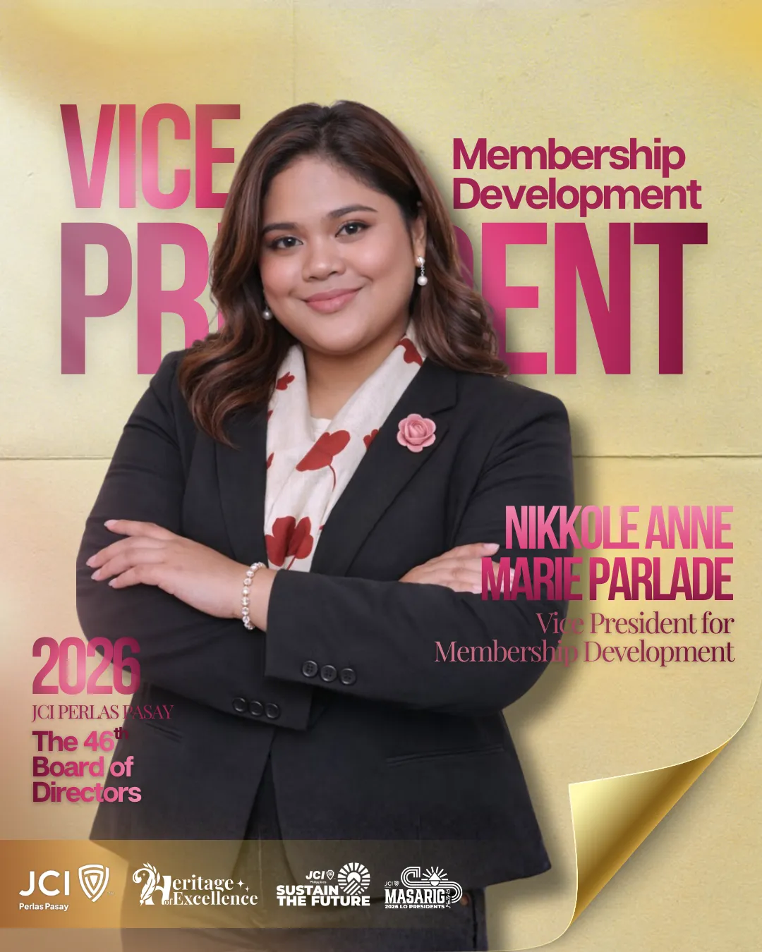 Nikkole Anne Marie Parlade, Vice President for Membership Development