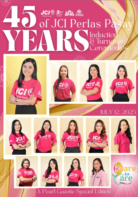 2025 JCI Perlas Pasay Induction Souvenir Program